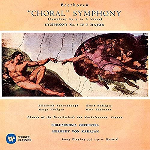 Herbert Von Karajan (conductor) - Beethoven: Symphony No.9 & 8 - Japan 2 SACD Hybrid