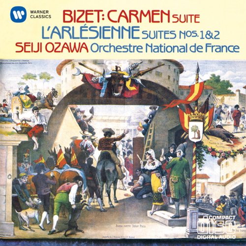 Seiji Ozawa - Bizet: L'Arlesienne Suites - Japan CD