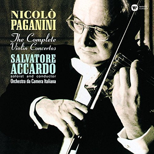 Comp.violin Concertos: Accardo(Vn)/ Orchestra Da Camera Italiana‐Paganini (1782-1840) - Japan 3 CD