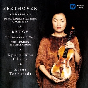 Beethoven Violin Concerto, Bruch Violin Concerto No.1 : Chung Kyung-Wha(Vn)Tennstedt / Concertgebouw Orchestra, London Philharmonic‐Beethoven (1770-1827) - Japan CD