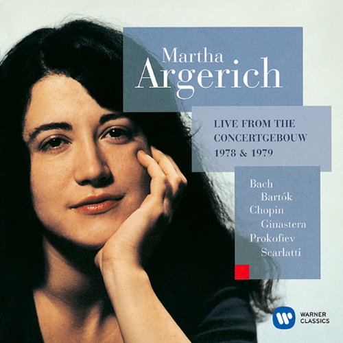 Martha Argerich - Live From The Concertgebouw 1978 & 1979 (J.S.Bach: Partita Etc.) - Japan CD