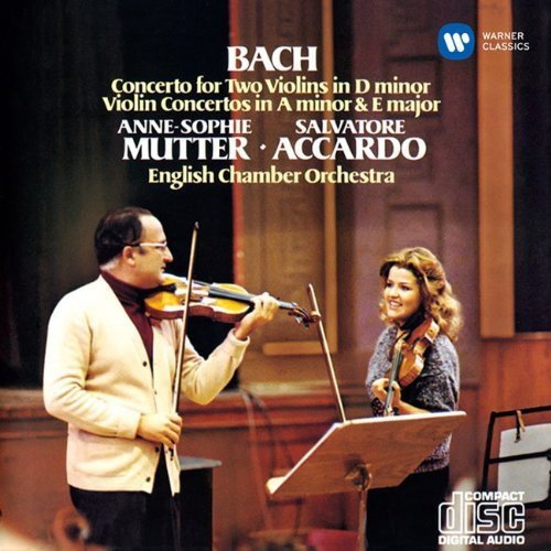 Anne-Sophie Mutter (violin) - Bach: Concerto for Two Violins in D - Japan CD