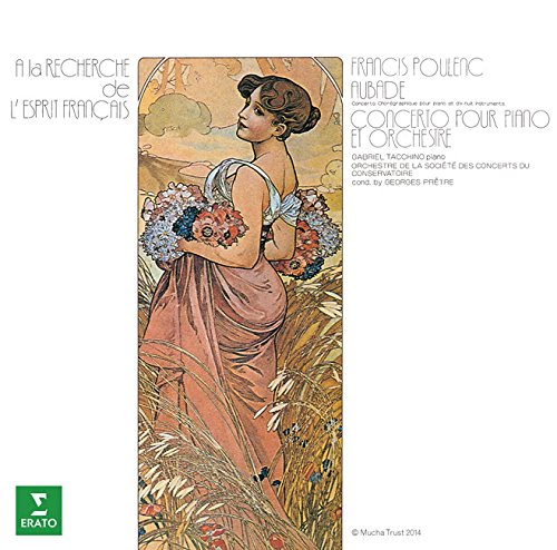 Piano Concerto, Aubade : Tacchino(P)Pretre / Paris Conservatory Orchestra‐Poulenc (1899-1963) - Japan CD