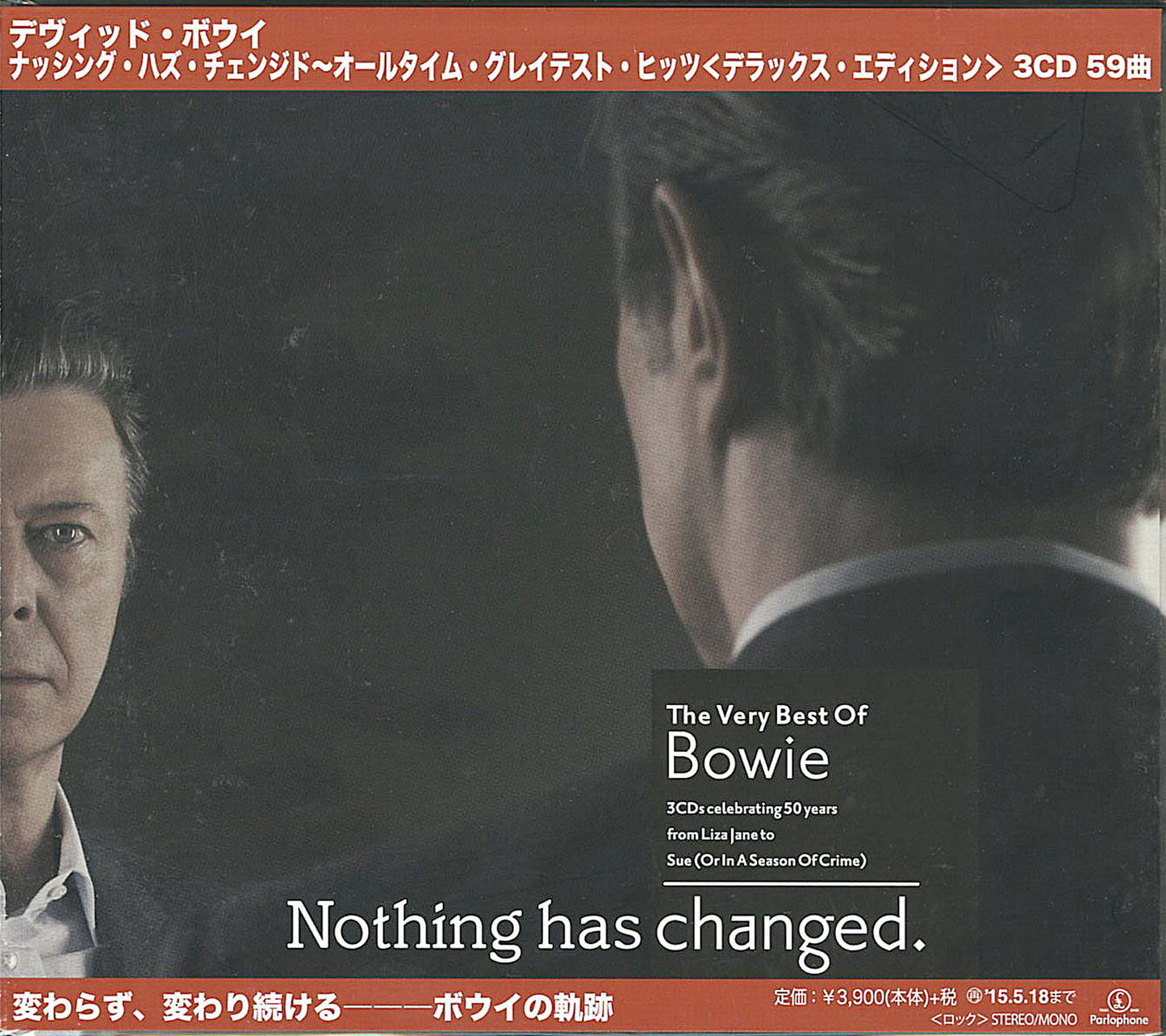 David Bowie - Nothing Has Changed Deluxe Edition - Japan 3 CD