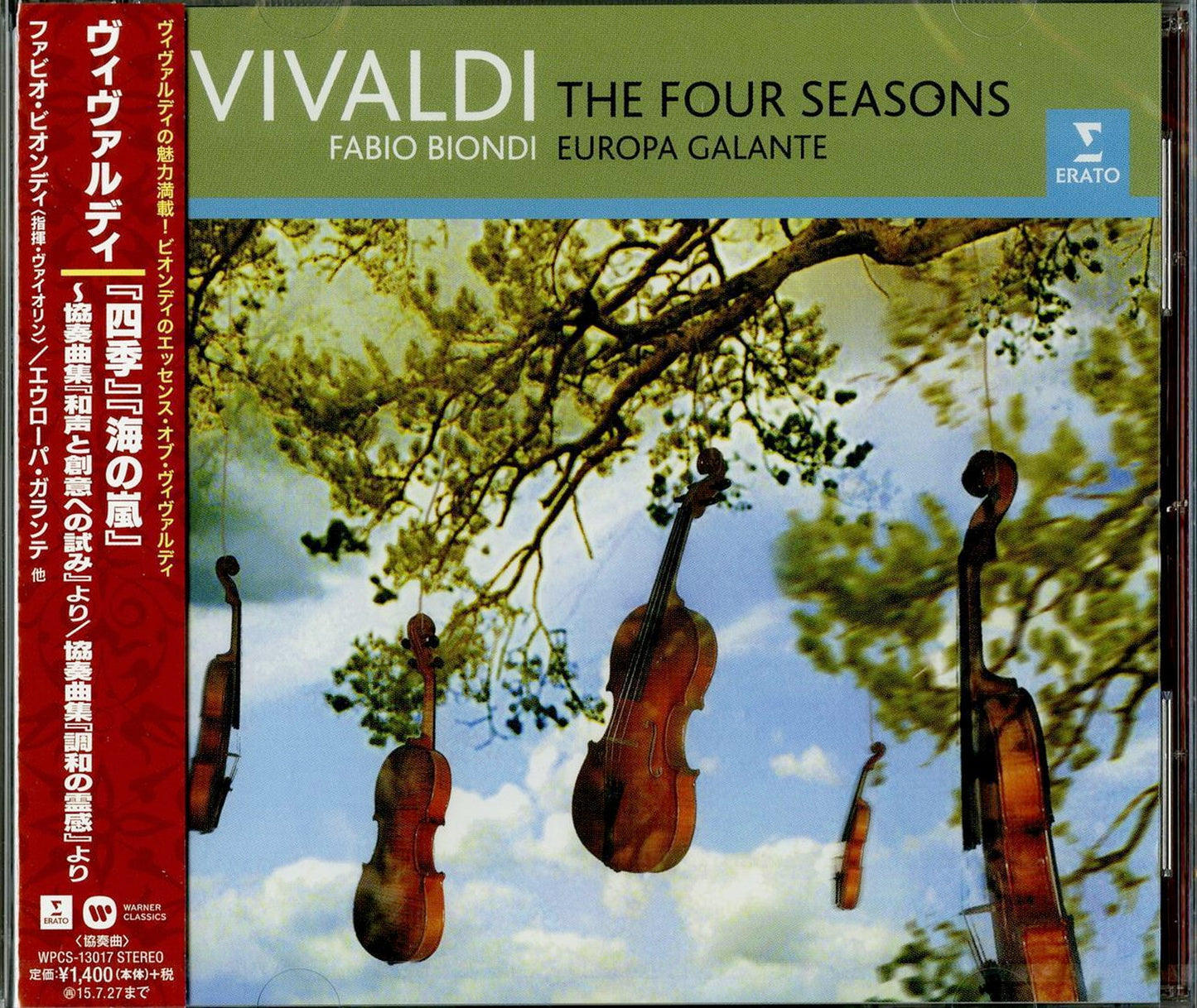 Fabio Biondi - Vivaldi: The Four Seasons - Japan CD
