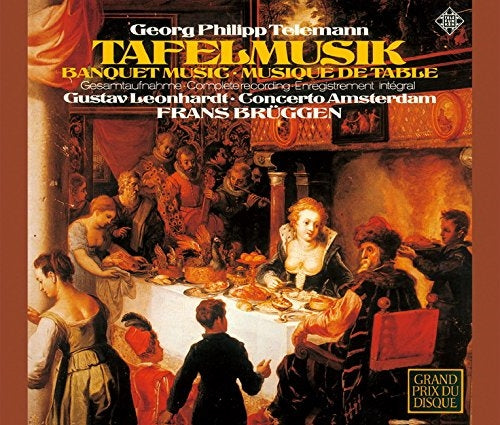 Frans Bruggen - Telemann: Musique De Table - Japan 4 CD