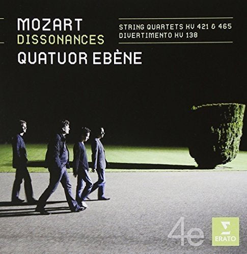 Quatuor Ebene - Mozart: Dissonances / String Quartets Kv421 & 465. Divertimento Kv138 - Japan CD