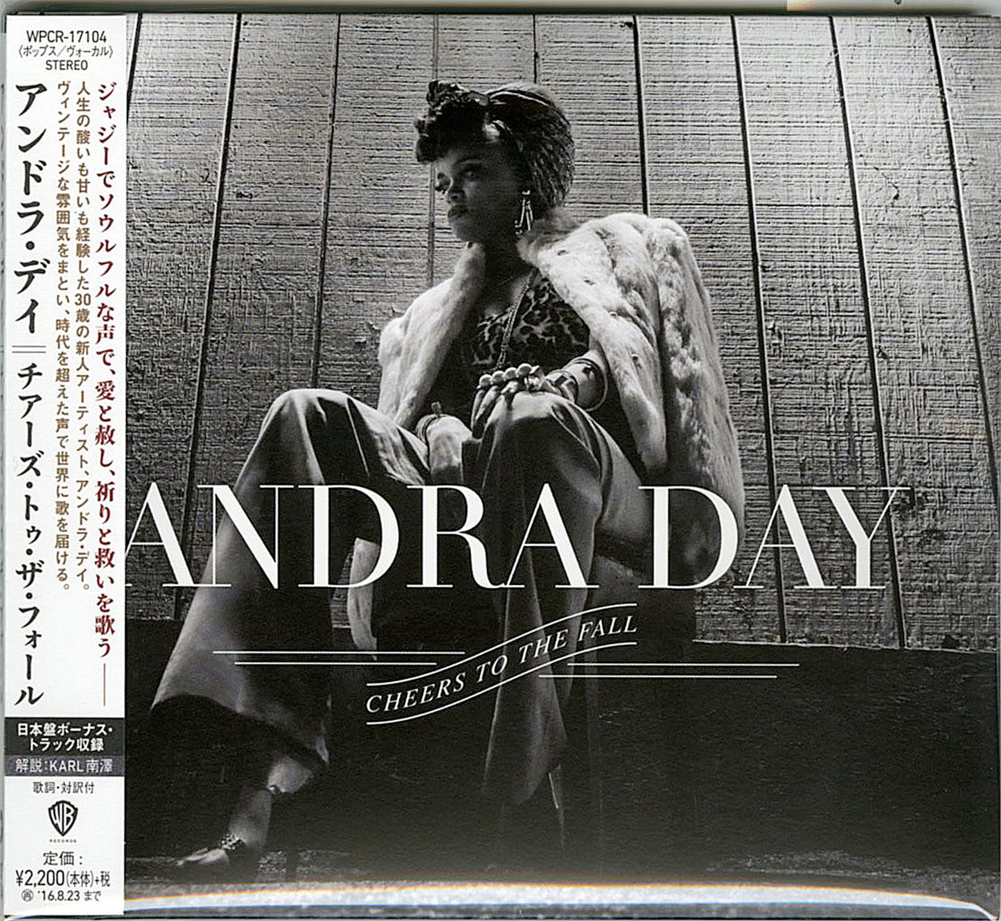 Andra Day - Cheers To The Fall - Japan CD Bonus Track