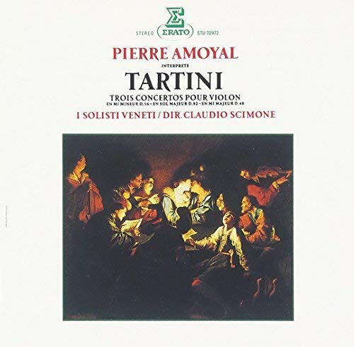 Pierre Amoyal - Tartini:3 Concertos Pour Violon - Japan CD
