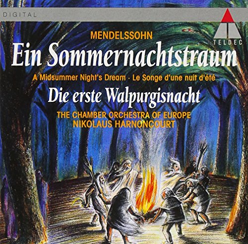Ein Sommernachtstraum, Walpurgisnacht : Harnoncourt / Chamber Orchestra of Europe‐Mendelssohn (1809-1847) - Japan CD