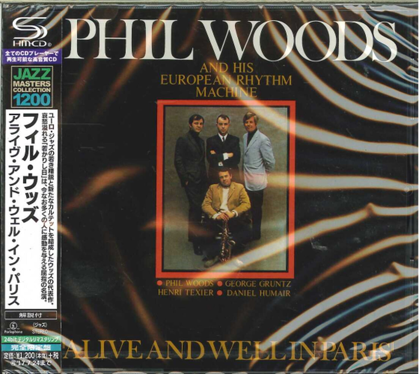 Phil Woods & His European Rhythm Machine - Alive And Well In Paris - Japan SHM-CD