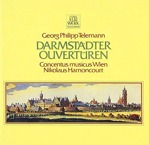 Nikolaus Harnoncourt - Telemann Darmstadt Overtures - Japan 2 CD