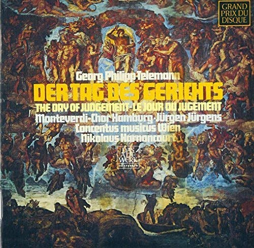 Nikolaus Harnoncourt - Telemann : Der Tag Des Gerichts. Ino - Japan 2 CD