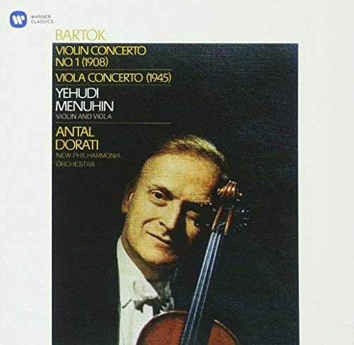 Yehudi Menuhin - Bartok: Violin Concerto No.1. Viola Concerto - Japan HQCD