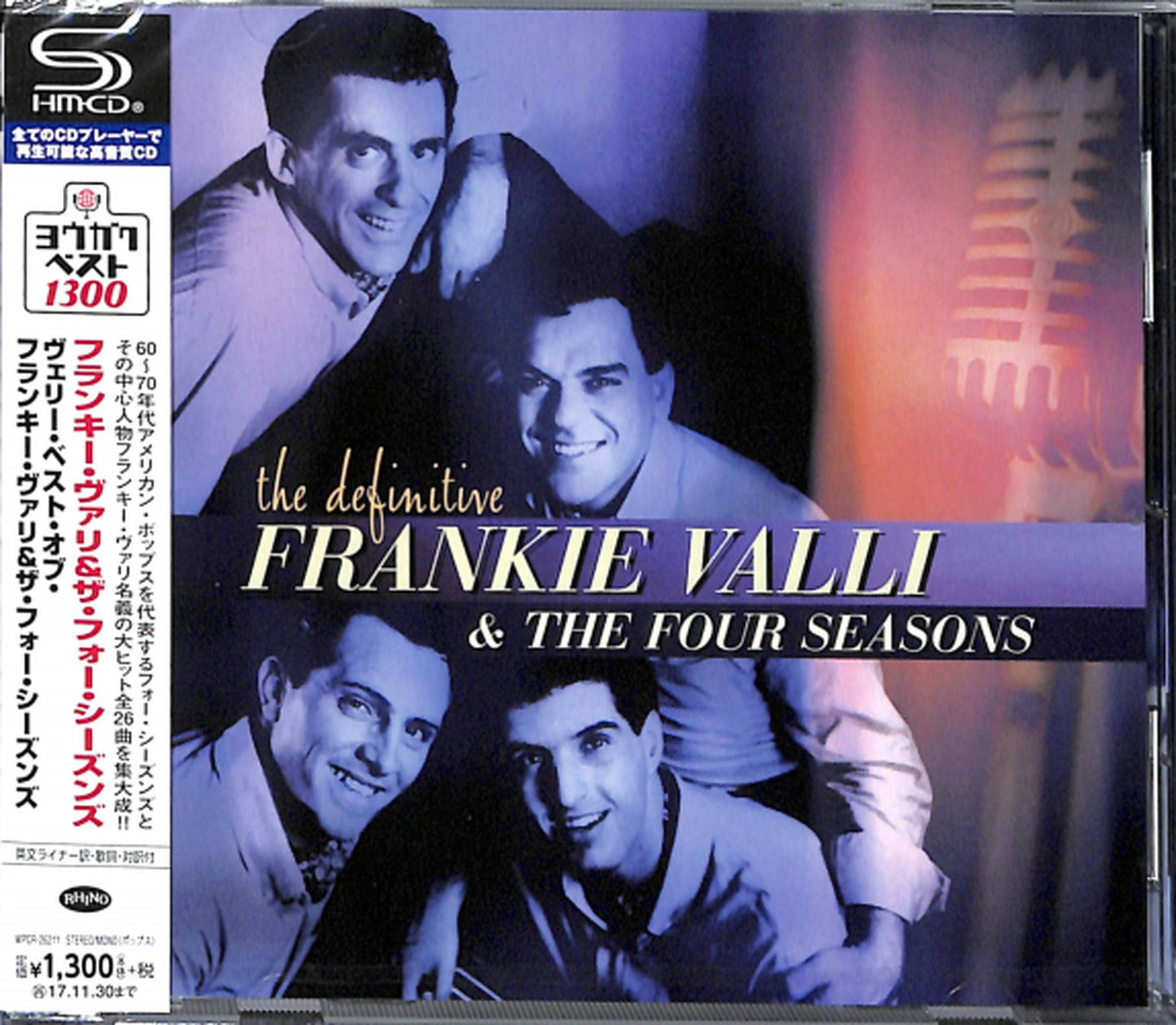Frankie Valli & The Four Seasons - The Definitive Frankie Valli & The Four Seasons - Japan SHM-CD