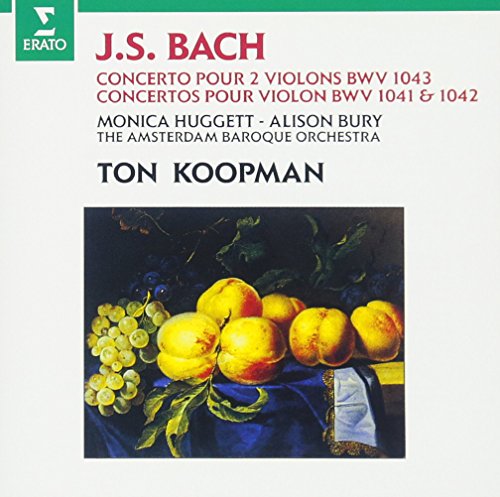 Ton Koopman - Bach : Violin Concerti Bwv1043. Bwv1041/42 - Japan CD