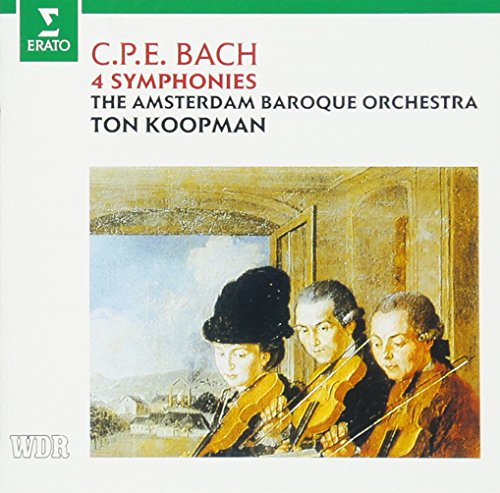 Ton Koopman - C.P.E.Bach : 4 Symphonies Wq 183 / 1-4