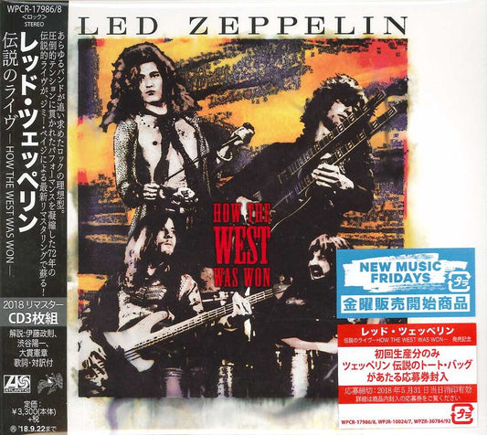 Led Zeppelin - How The West Was Won (Release year: 2018) - Japan  3 CD