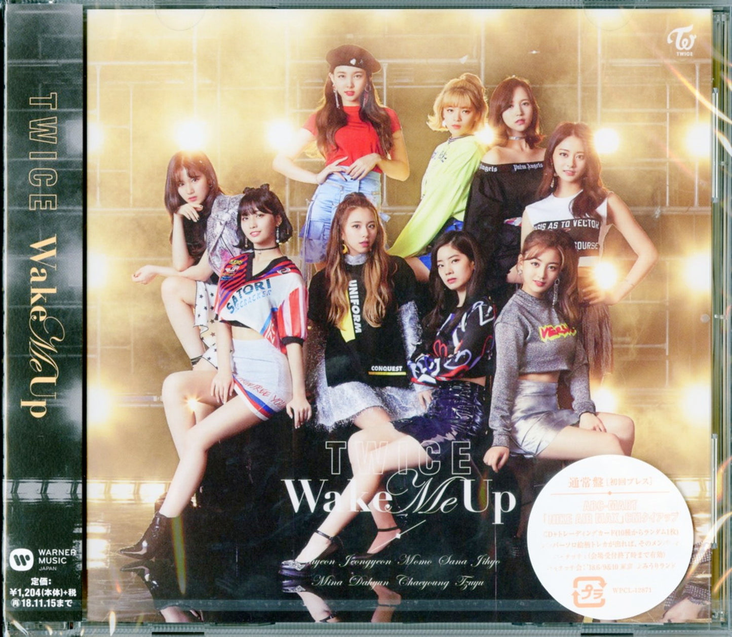 Twice - Wake Me Up (Type-A) - Japan CD