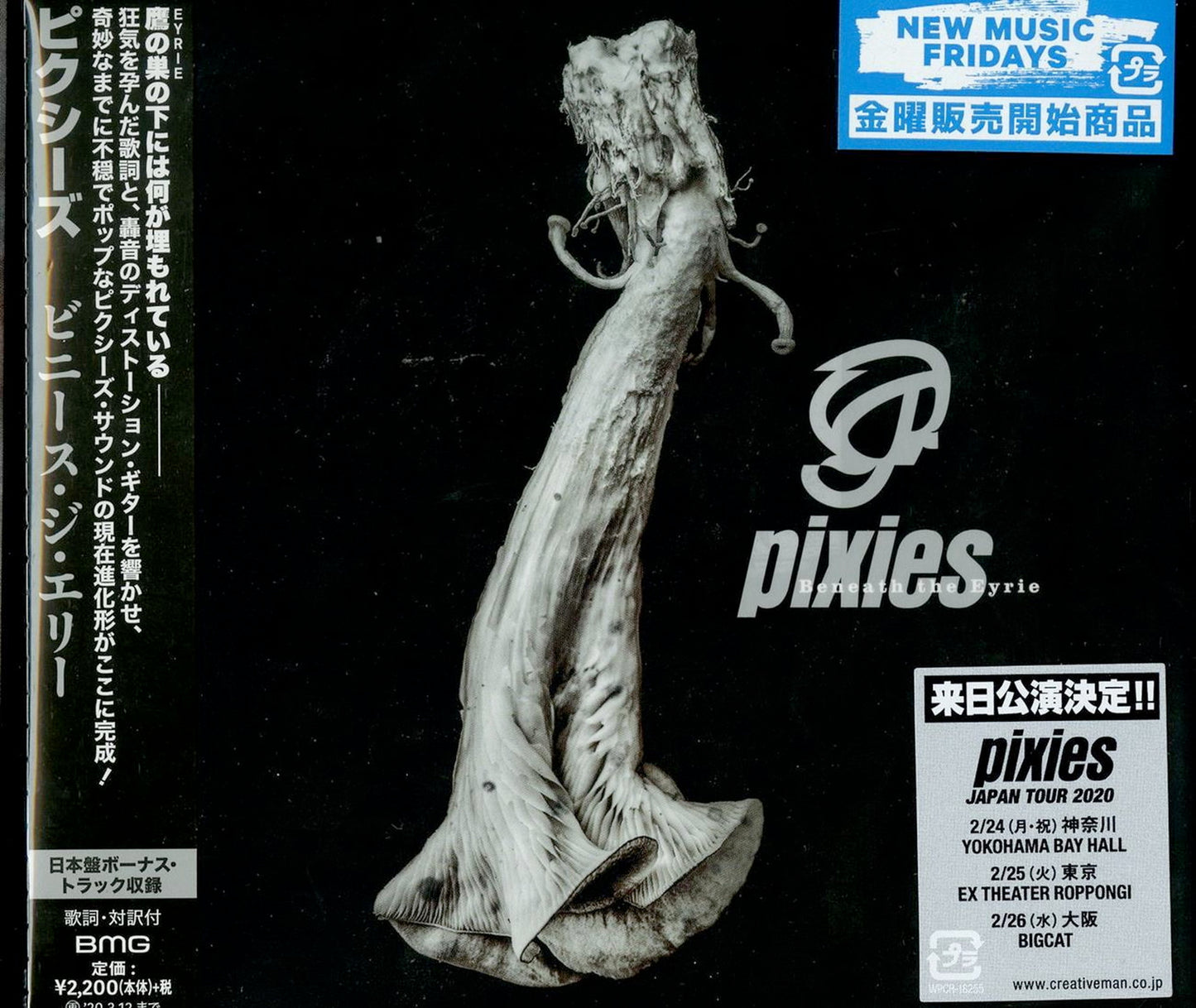 Pixies - Beneath The Eyrie - Japan CD Bonus Track