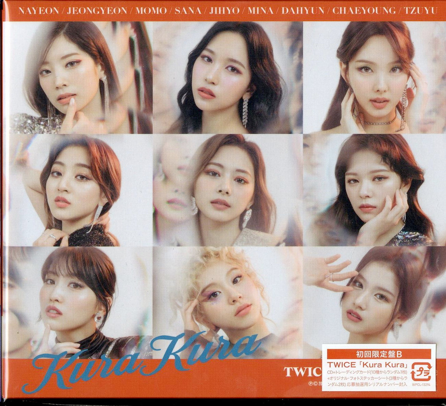Twice - Kura Kura (Type-B) - Japan CD Limited Edition