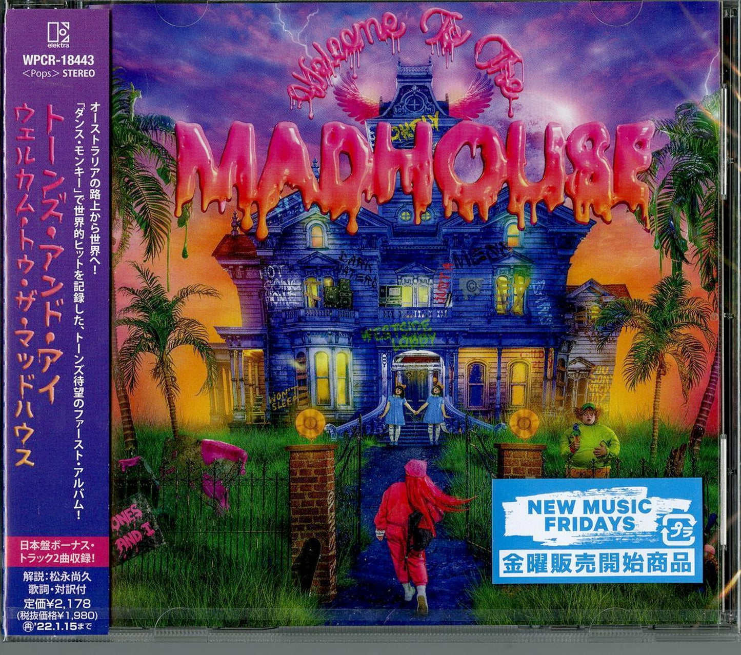 Tones And I - Welcome To The Madhouse - Japan CD Bonus Track