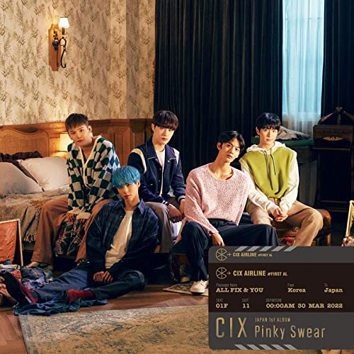 Cix - Pinky Swear (Type-A) - Japan CD+DVD+Book Limited Edition
