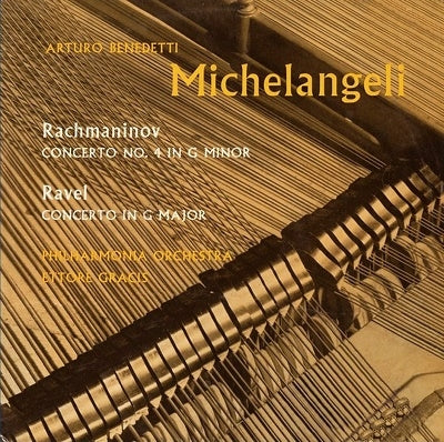 Arturo Benedetti Michelangeli - Ravel: Piano Concerto, Rachmaninoff: Piano Concerto No. 4, Haydn: Piano Concertos No. 11 & No. 4 - Japan 2 SACD Hybrid