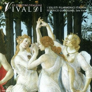 Four Seasons: Guglielmo(Vn)I Solisti Filarmonici Italiani‐Vivaldi (1678-1741) - Japan CD