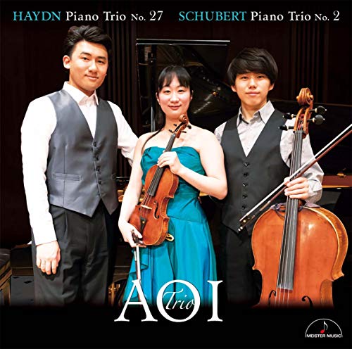 Aoi Trio - Schubert: Piano Trio 2 & Haydn: Piano Trio 43 - Japan CD