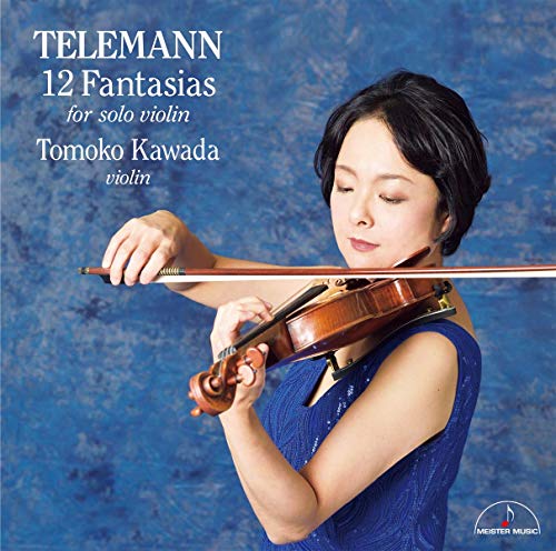 Tomoko Kawada - Telemann: 12 Fantasias For Solo Violin - Japan CD