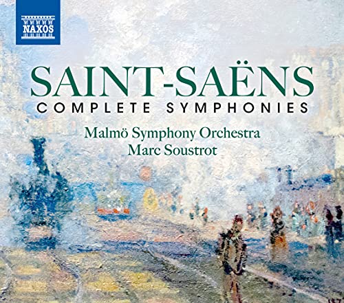 Saint-Saens (1835-1921) - Complete Symphonies, etc : Marc Soustrot / Malmo Symphony Orchestra (3CD) - Import 3 CD Box