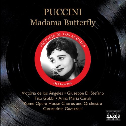 Puccini (1858-1924) - Madama Butterfly : Gavazzeni / Rome Opera, Angeles, di Stefano, Gobbi - Import 2 CD