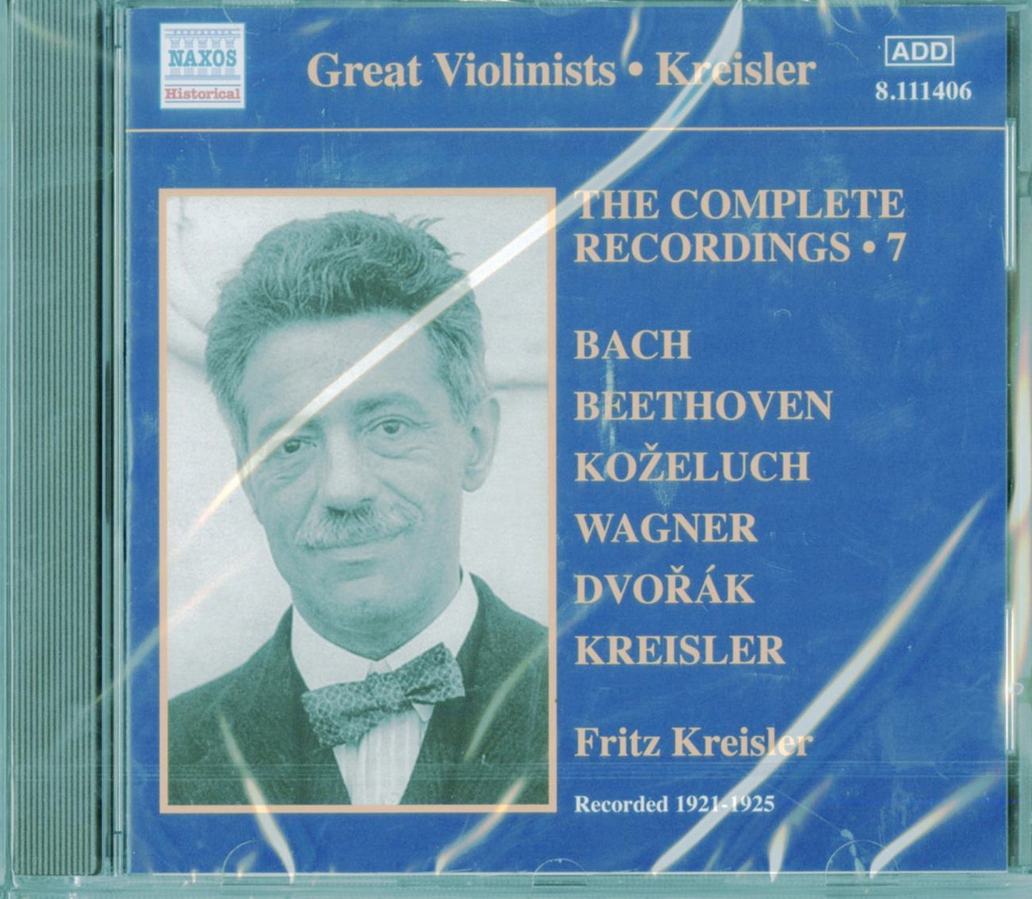 Fritz Kreisler, Hugo Kreisler - Kreisler: Complete Recordings Vol.7 (1921-1926) - Import CD