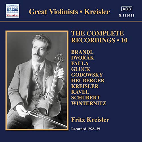 Fritz Kreisler - Fritz Kreisler : Complete Recordings Vol.10 (1928-1929) - Import CD