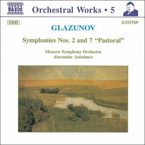 Glazunov (1865-1936) - Sym.2, 7: Anissimov / Moscow So - Import CD