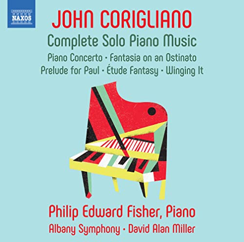 Corigliano (1938-) - Comp.piano Works: Philip Edward Fisher(P)D.a.miller / Albany So - Import CD