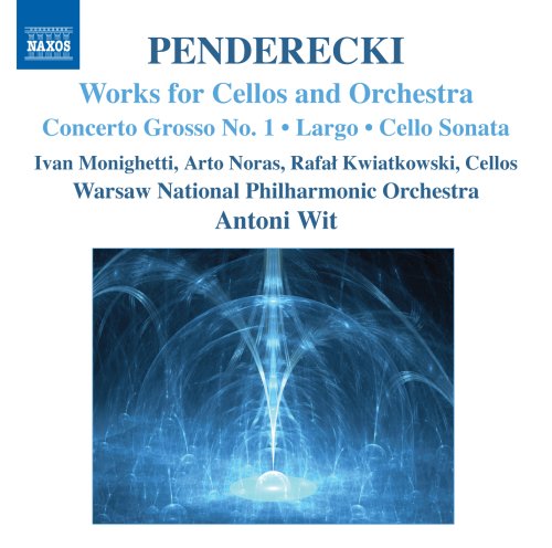 Penderecki, Krzysztof (1933-2020) - "Works for Cello & Orchestra : Monighetti, Noras, Kwiatkowski, Wit / Warsaw Philharmonic" - Import CD