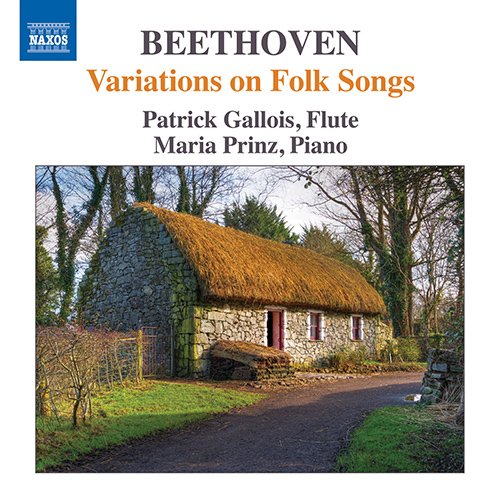 Beethoven (1770-1827) - Variations on Folk Songs : Gallois(Fl)M.Prinz(P) - Import CD