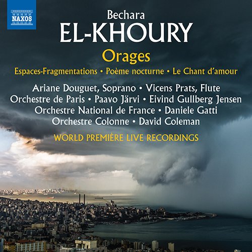 El-khoury - Orages : P.Jarvi / E.J.Jensen / Paris Orchestra, D.gatti / French National O Coleman / Colonne O - Import CD