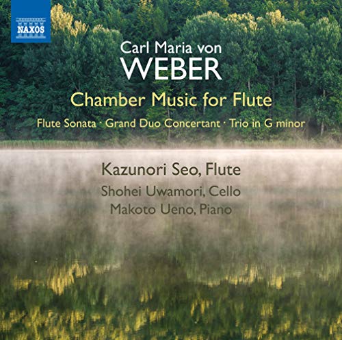 Weber (1786-1826) - Chamber Works for Flute : Kazunori Seo(Fl)Makoto Ueno(P)Shohei Uwamori(Vc) - Import CD
