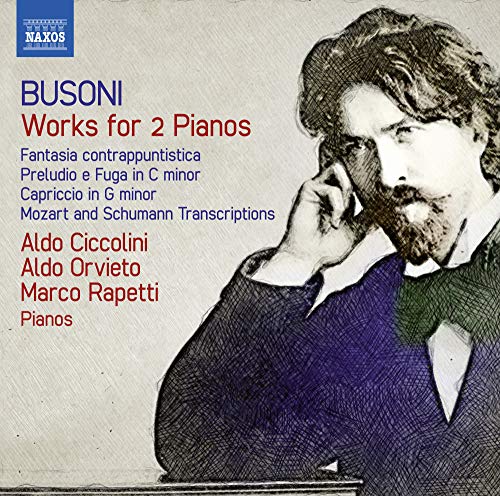 Busoni (1866-1924) - Works for 2 Pianos : Aldo Ciccolini, Aldo Orvieto, Marco Rapetti - Import CD