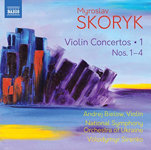 Skoryk (1938-) - Violin Concertos Nos.1-4 : Bielow(Vn)Sirenko / Ukraine National SO - Import CD