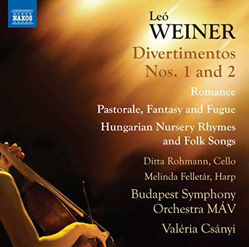 Weiner (1885-1960) - Divertimento, 1, 2, Etc: Csanyi / Mav Budapest So Rohmann(Vc)Felletar(Hp) - Import CD
