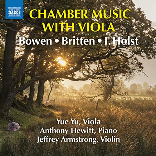 Yuja Wang, Anthony Hewitt, Jeffrey Armstrong - Chamber Music With Viola-bowen, Britten, I.holst: Yue Yu(Va)Anthony Hewitt(P)J.armstrong(Vn) - Import CD