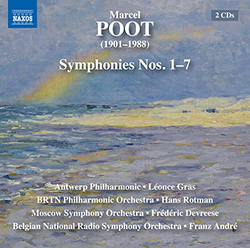 Poot, Marcel (1901-1988) - Complete Symphonies : Rotman / Brussels Po, F.Andre / Belgian Rso, Devreese / Moscow So, Gras / Royal Flemish Po (2CD) - Import 2 CD