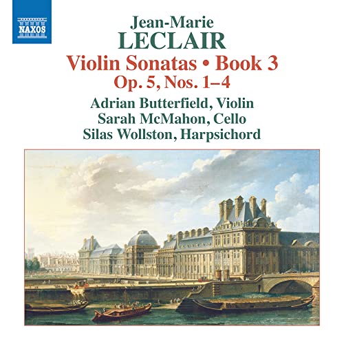 Leclair (1697-1764) - Violin Sonatas Op.5 1-4: Butterfield(Vn)Mcmahon(Vc)Wollston(Cemb) - Import CD
