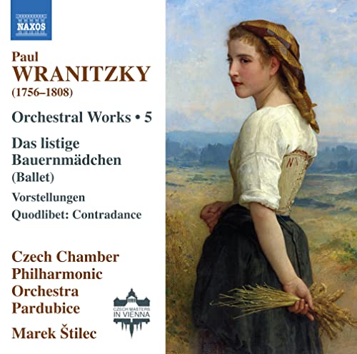 Vranicky(1756-1808) - Orch.works Vol.5-das Listige Bauernmadchen, Etc: Stilec / Pardubice Czech Chamber Po - Import CD