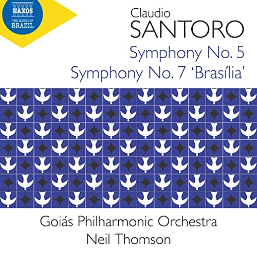 Santoro, Claudio (1919-1989) - Complete Symphonies Vol.1 : Neil Thomson / Goias Philharmonic - Import CD