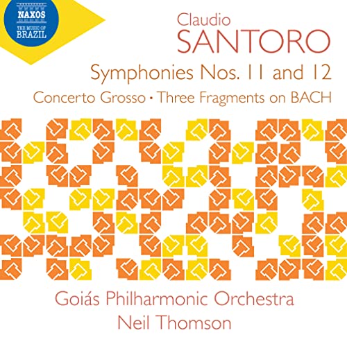 Santoro, Claudio (1919-1989) - Complete Symphonies Vol.2: N.thomson / Goias Po - Import CD